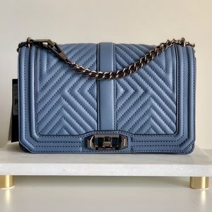 Rebecca Minkoff Geo Quilted Love Crossbody